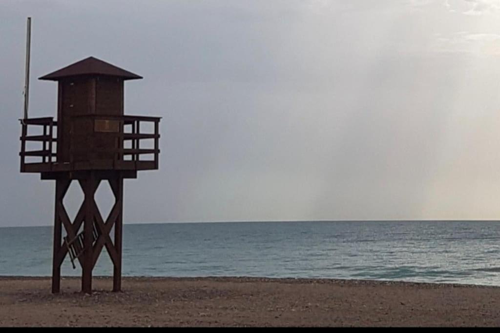 Apartamento Junto Al Mar Con Wifi Y Piscina Sagunto Exterior foto