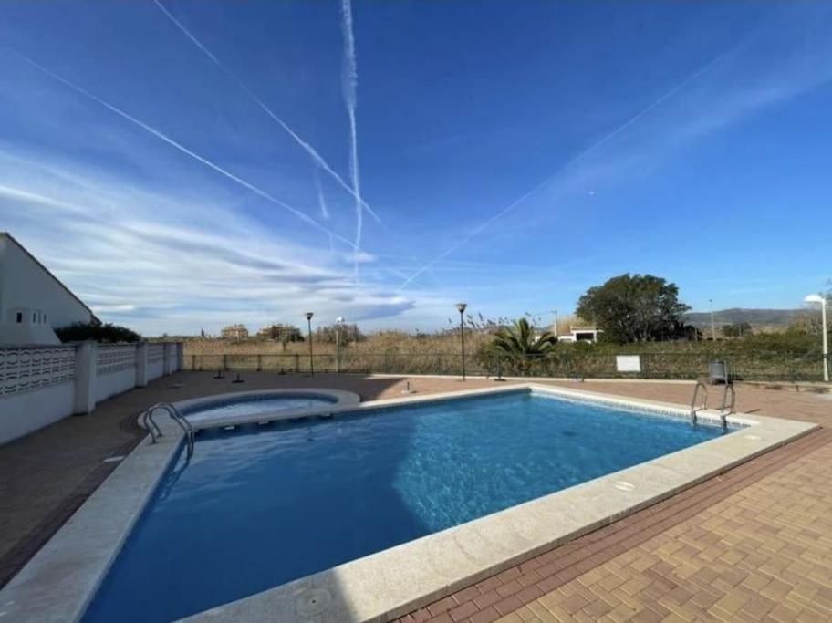 Apartamento Junto Al Mar Con Wifi Y Piscina Sagunto Exterior foto